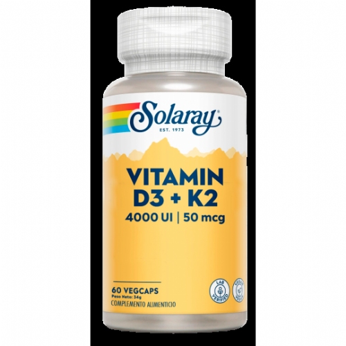 Vitamina D3+K2 60 Vegecaps 