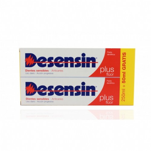 DESENSIN PLUS DUPLO 2x125 ML + 50 ML GRATIS