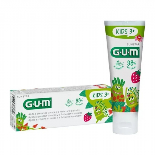 Gum Kids 3+ Pasta Dental  50 ml Sabor Fresa