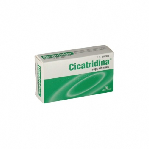 Cicatridina 10 supositorios