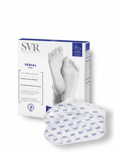 SVR Xerial Peel Mascarilla Exfoliante Pies - 2 x 20 ml