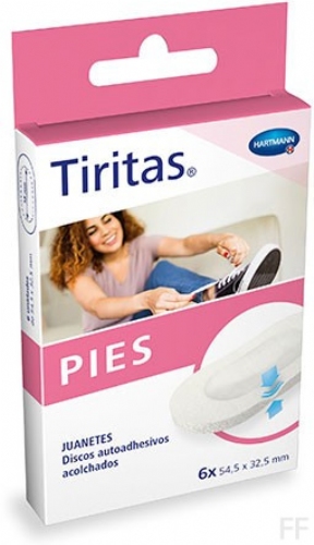 Hartmann Tiritas Pies Juanetes 6 unidades