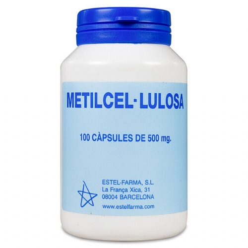 Metilcelulosa 500 mg 100 capsulas