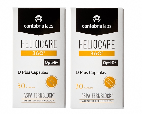 Heliocare 360º D Plus duplo 2 x 30 cápsulas