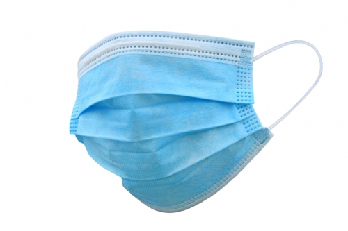 Mascarilla Quirúrgica Azul 3 Capas 1 unidad
