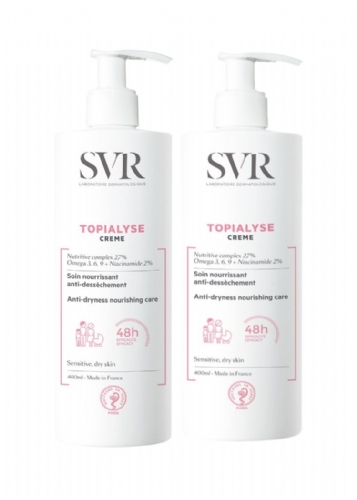 Svr topialyse crema duplo 2 x 400 ml