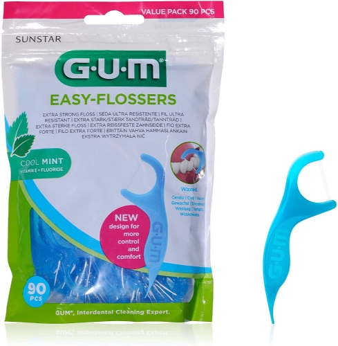 Gum Easy Flossers Aplicador de Hilo Dental 30 unidades