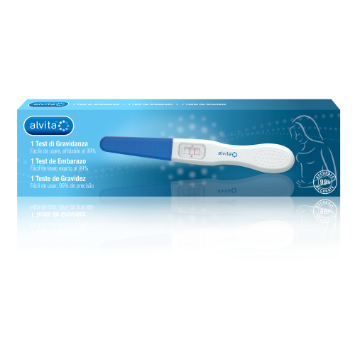 Test de embarazo deteccion temprana de 6 dias alvita 1 unidad - alvita