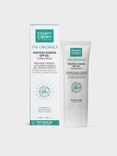 Martiderm proteos screen spf50+ fluid cream  1 envase 40 ml