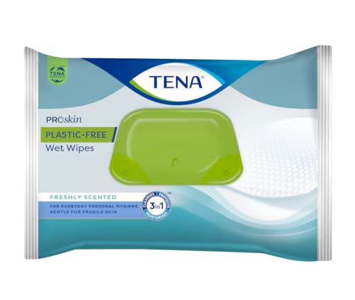 Tena Proskin 48 Toallitas Húmedas sin Plástico