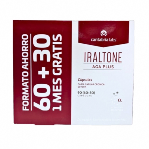 Iraltone AGA Plus 90 cápsulas pelo
