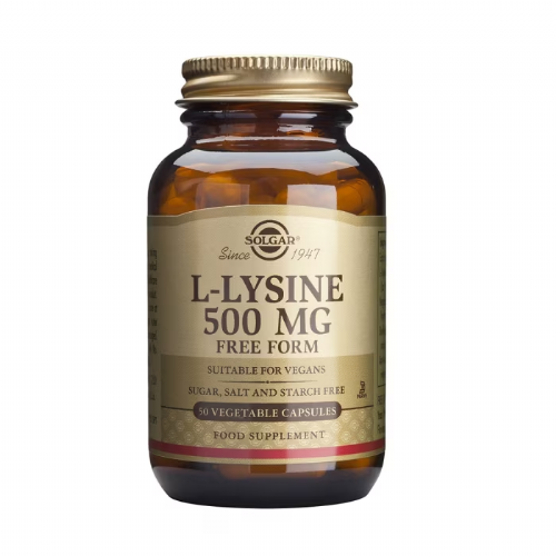 L-Lisina 500mg 50 cápsulas vegetales