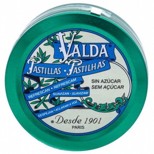 Caramelos valda sin azucar  sabor menta