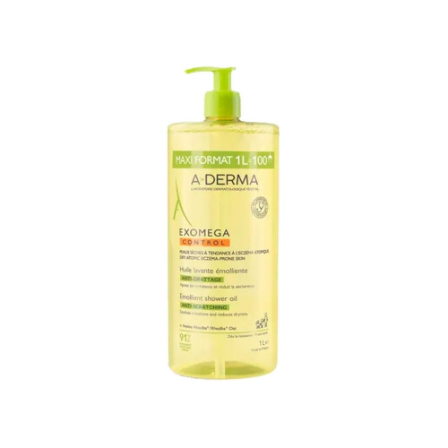 A-derma exomega control aceite limpiador emoliente 1l