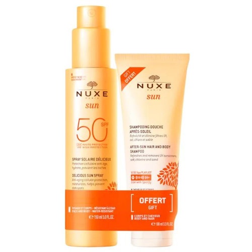 Nuxe Sun Spray Solar Delicioso SPF50 Rostro y Cuerpo 150 ml sol