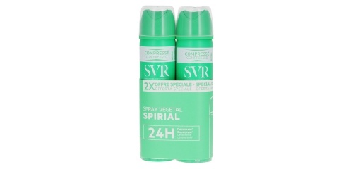 Svr spirial desodoran vegetal duplo spray