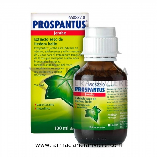 PROSPANTUS JARABE , 1 frasco de 100 ml