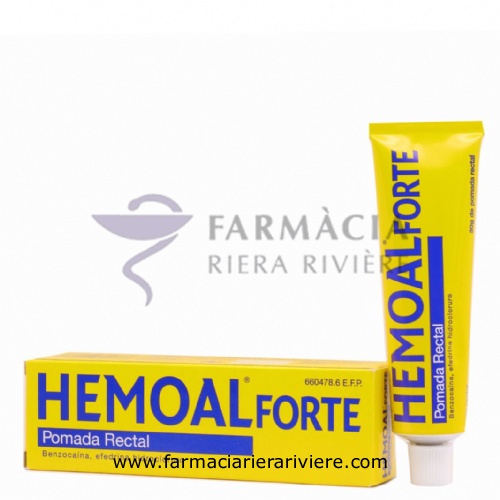 HEMOAL FORTE POMADA RECTAL, 1 tubo de 30 g