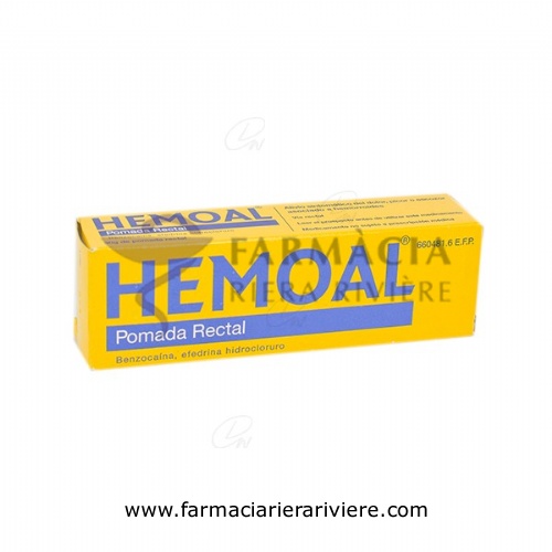 HEMOAL POMADA RECTAL, 1 tubo de 30 g