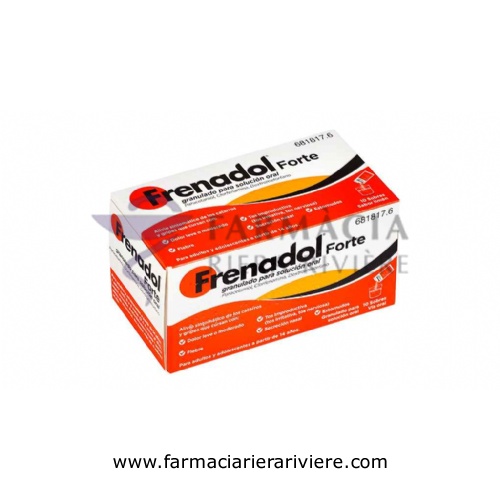FRENADOL FORTE GRANULADO PARA SOLUCION ORAL , 10 sobres