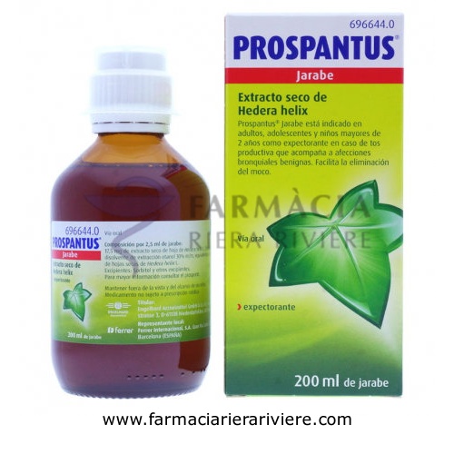 PROSPANTUS JARABE , 1 frasco de 200 ml