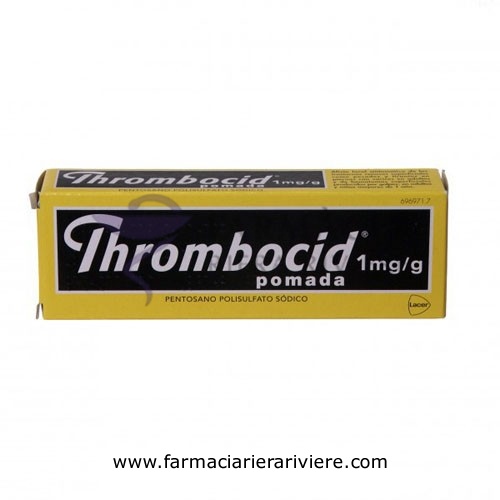 THROMBOCID 1mg/g POMADA, 1 tubo de 60 g