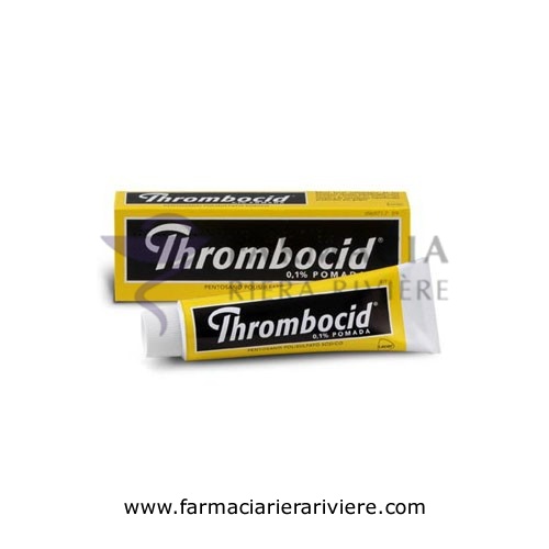 THROMBOCID 1mg/g POMADA, 1 tubo de 30 g