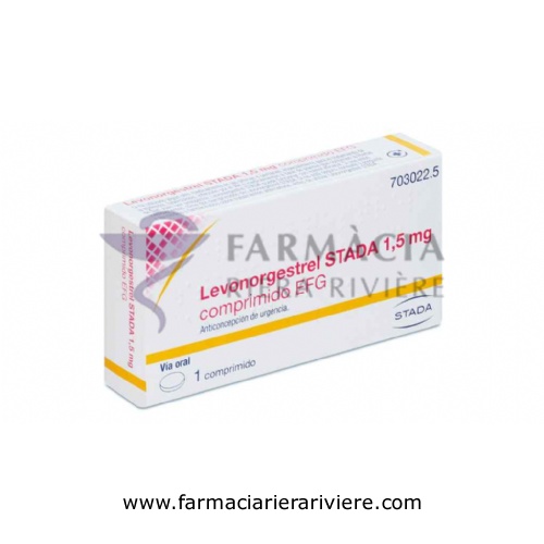LEVONORGESTREL STADA 1.5 MG COMPRIMIDO EFG , 1 comprimido