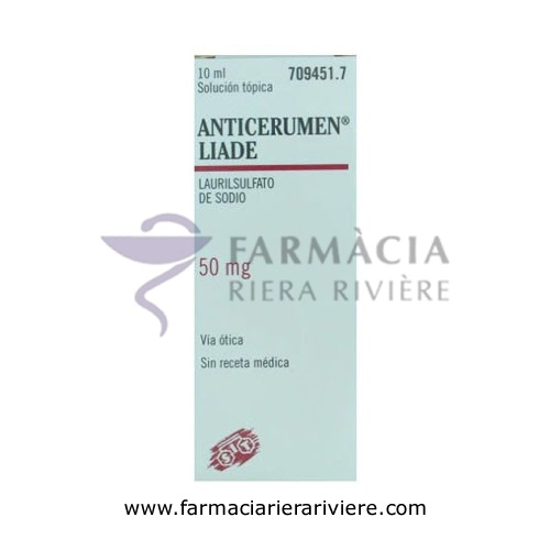 ANTICERUMEN LIADE, 1 frasco de 10 ml