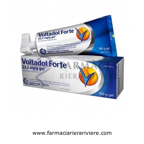VOLTADOL FORTE 23,2 MG/G GEL,1 tubo de 100 g