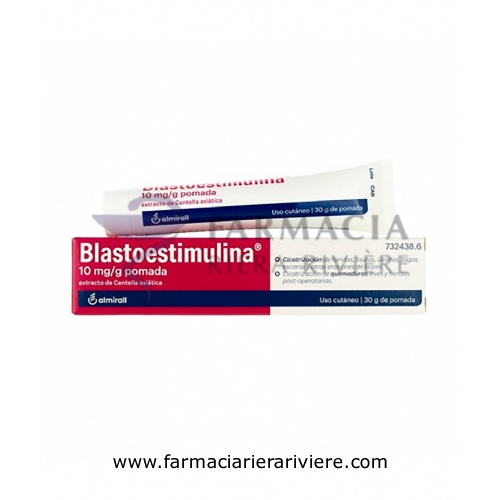 BLASTOESTIMULINA 10 MG/G POMADA, 1 tubo de 30 g