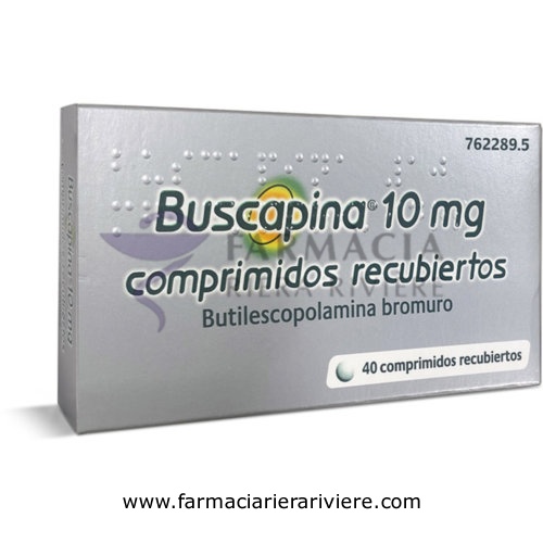 BUSCAPINA 10 mg COMPRIMIDOS RECUBIERTOS, 40 comprimidos