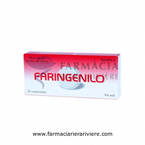 FARINGENILO, 20 comprimidos