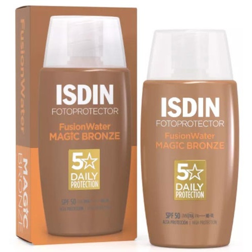 Isdin Fotoprotector Fusion Water Magic SPF 50  50 ml Color Bronze Isdin Sol