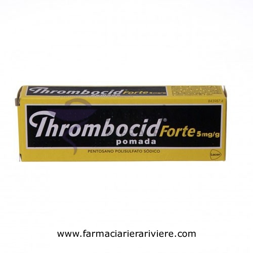 THROMBOCID FORTE 5 mg/g POMADA , 1 tubo de 60 g