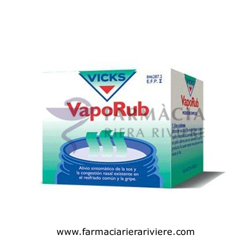 VAPORUB POMADA, 1 frasco de 50 g
