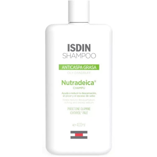 Isdin Shampoo Anticaspa Grasa Nutradeica  400 ml