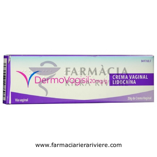 DERMOVAGISIL 20mg/g CREMA VAGINAL , 1 tubo de 20 g
