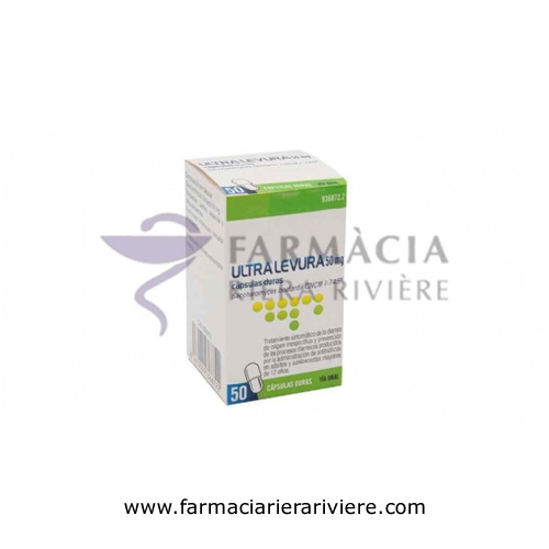ULTRA-LEVURA 50 mg CAPSULAS DURAS , 50 cápsulas