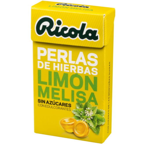 Ricola Perlas Sin Azúcar Sabor Limón Melisa