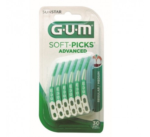 Gum Soft Picks Advanced 30 unidades