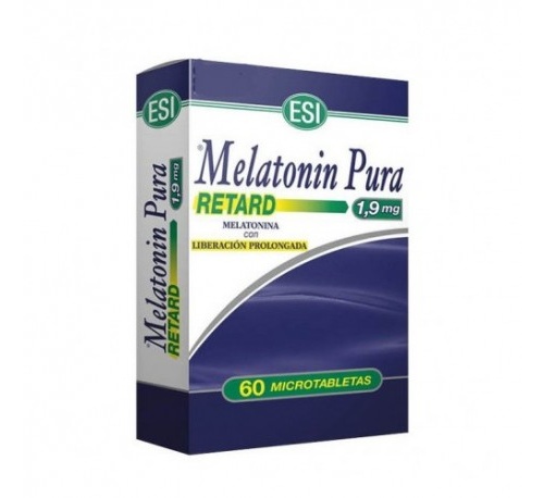 Melatonin Pura Retard 1,9 mg 60 microtabletas