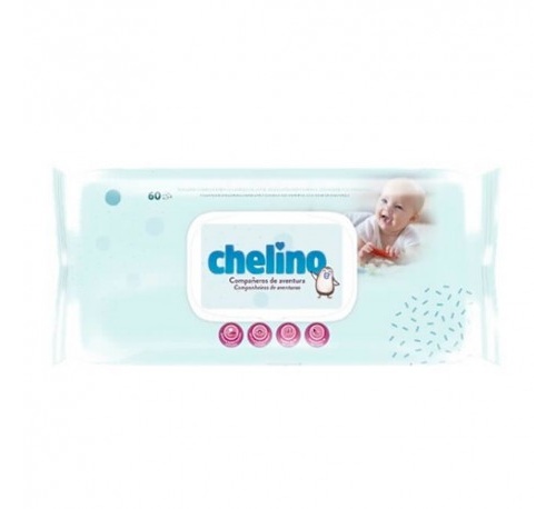 Chelino Fashion & Love 60 Toallitas Infantiles 