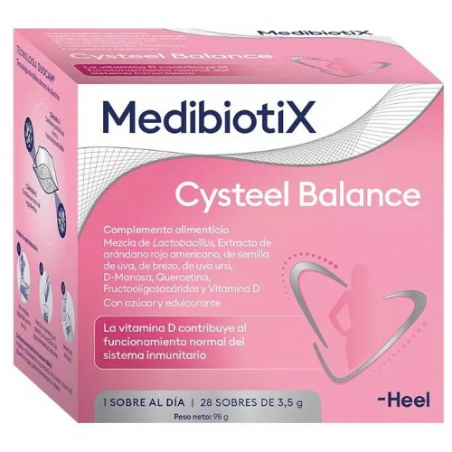 Medibiotix cysteel balance  28 sobres 3,5 g