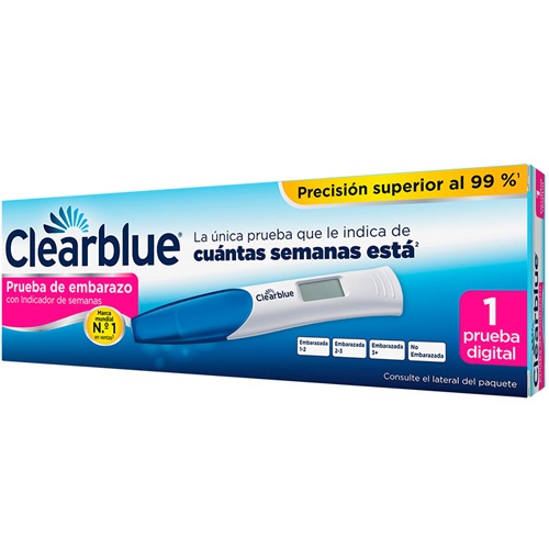 CLEARBLUE TEST EMBARAZO DIG 1U
