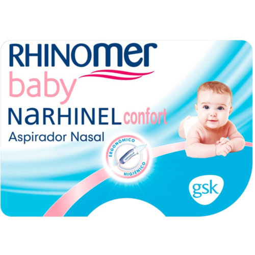 Aspirador nasal rhinomer baby 1 unidad + 2 recambios