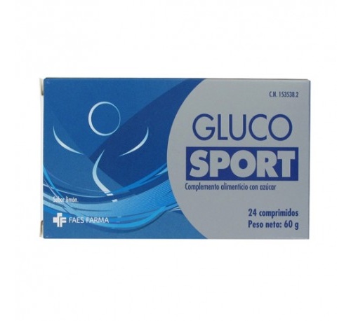 GLUCOSPORT 24 TABLETAS