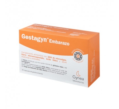 GESTAGYN EMBARAZO 30 CAPS
