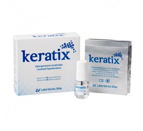 KERATIX SOLUC 3 G + 36 PARCHES