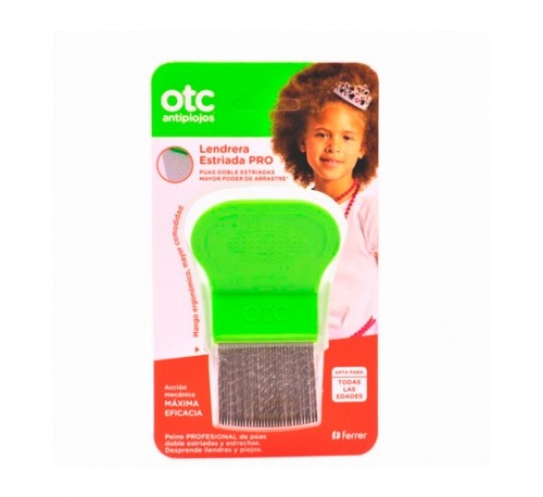 OTC Antipiojos Lendrera Estriada Pro